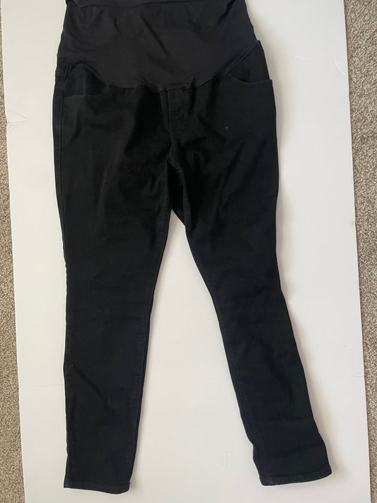 #3 old navy black maternity jeans women’s size 14