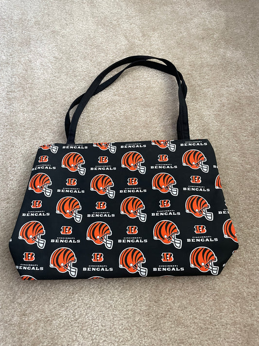 Seller 10- Bengals medium size purse/ tote bag
