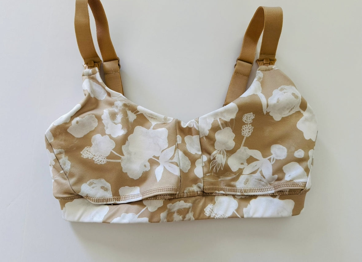 REDUCED # 92 NEW Women's small Ollie gray nursing, pumping bra.