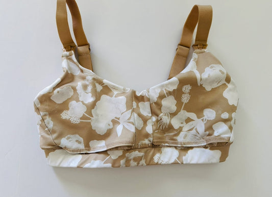 REDUCED # 92 NEW Women's small Ollie gray nursing, pumping bra.