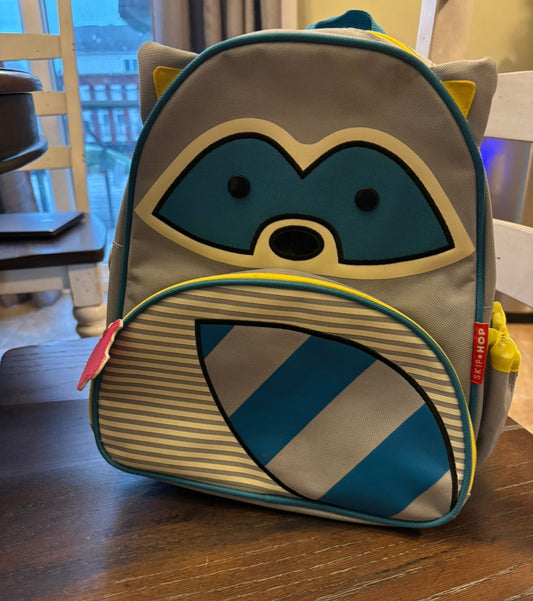 #156 Skip Hop Racoon Backpack