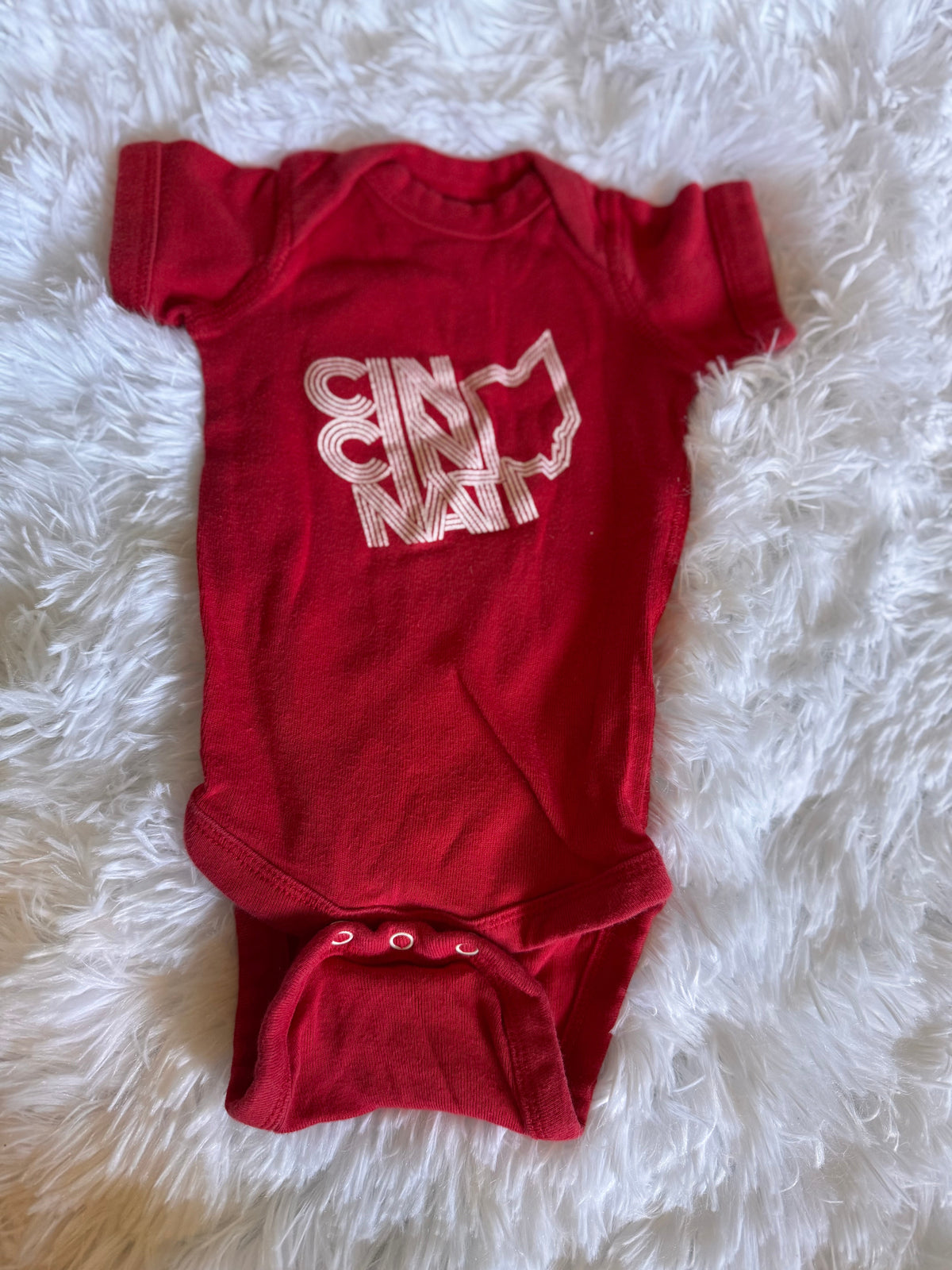 #86 Wire & Twine Ohio onesie Gender Neutral NB