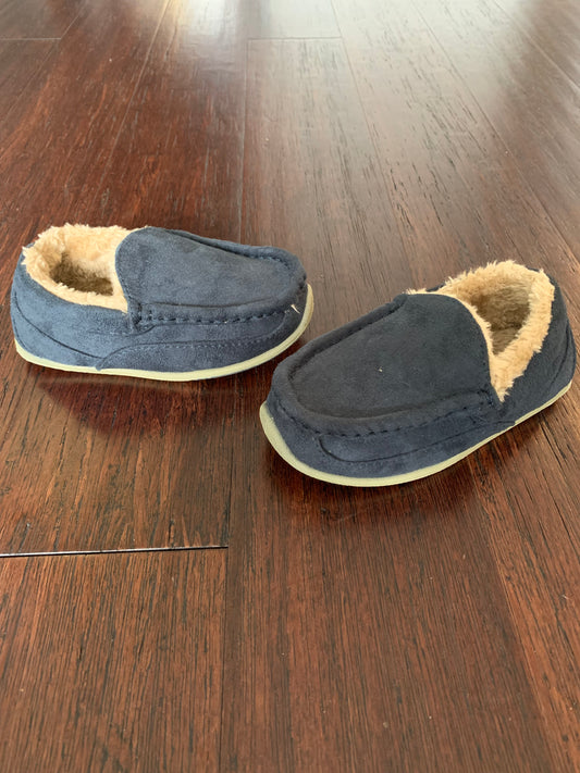 Deer Stag Slippers, Navy, NWOT, Boys Size 11