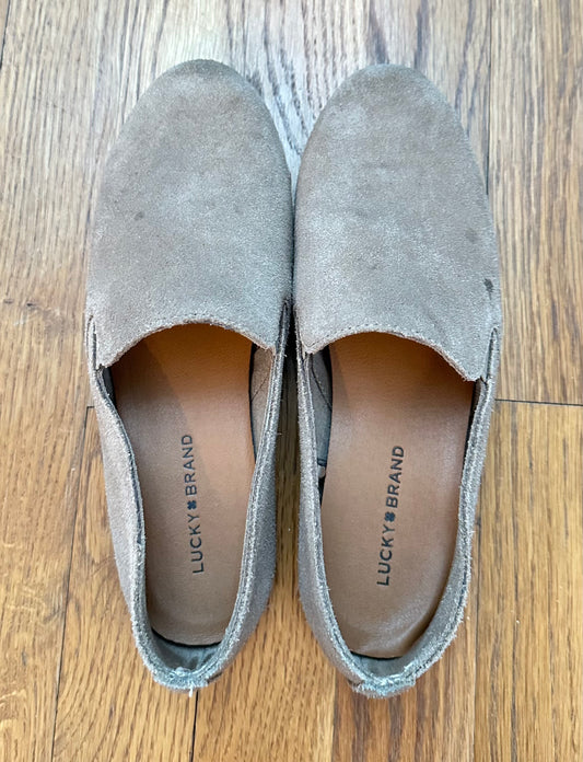 Seller #168 Lucky Brand Women’s Size 6.5 Tan Flats