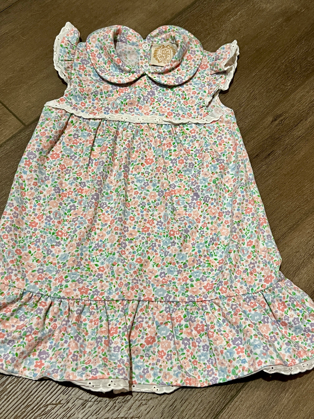 #90 TBBC girls nightgown, 12-18 mos