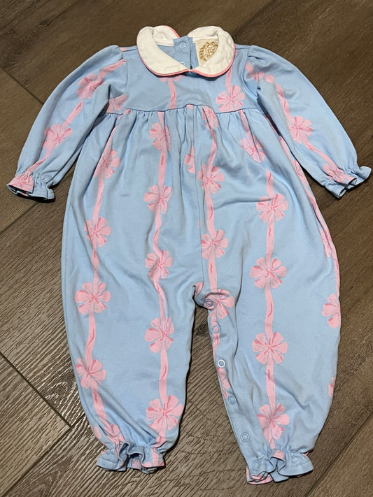 #90 TBBC girls bow outfit, 18-24 mos