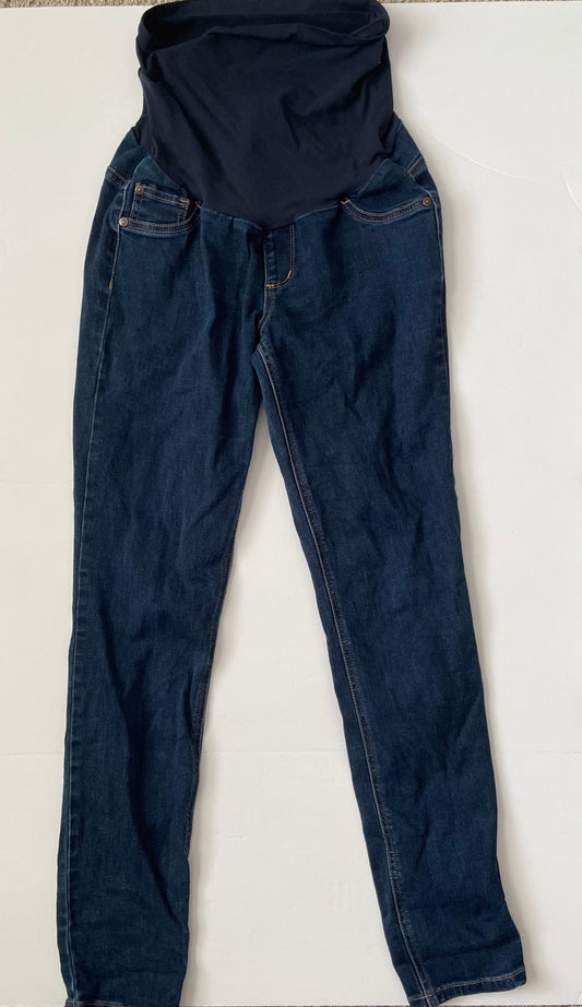 #3 Indigo Blue maternity jeans women’s size M