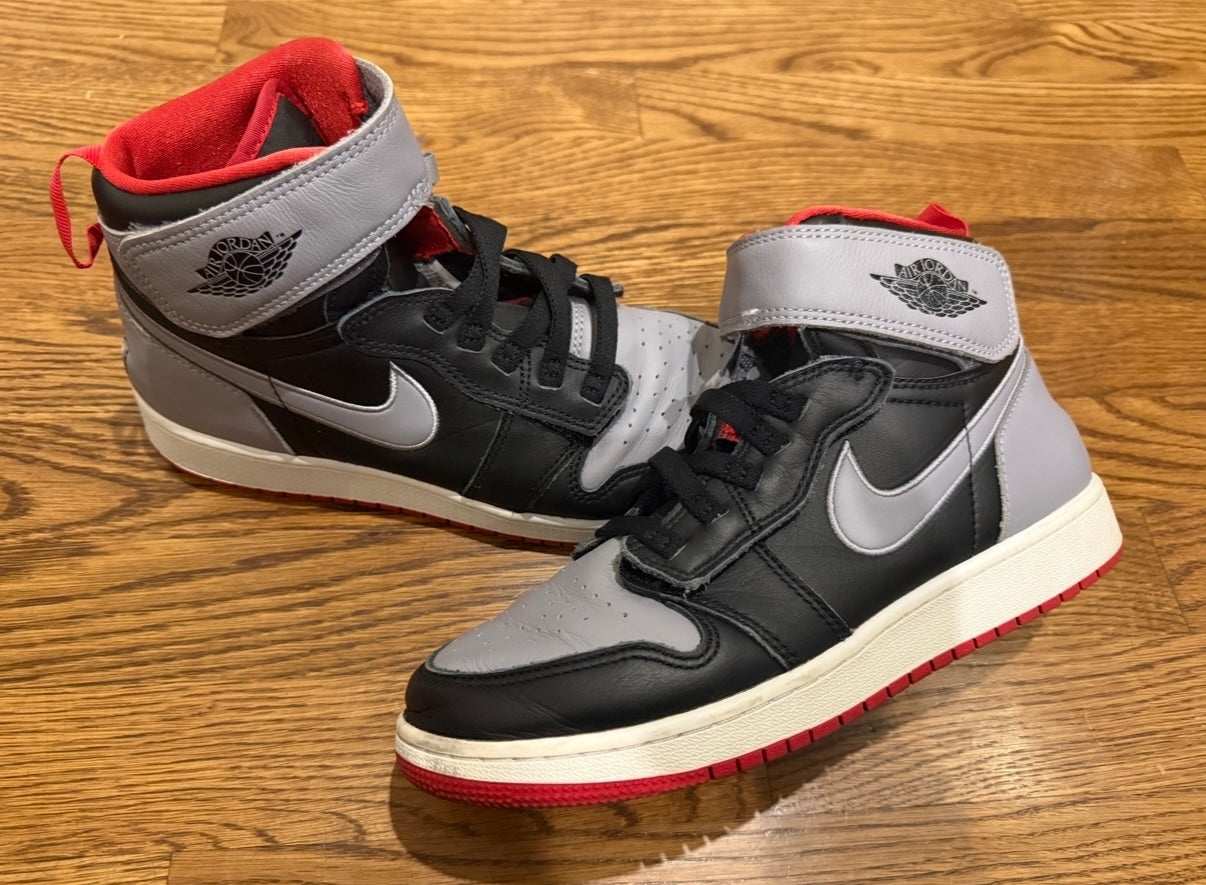 #41 |  Boys 6.5Y | Jordan 1 Hi Flyease cement gray