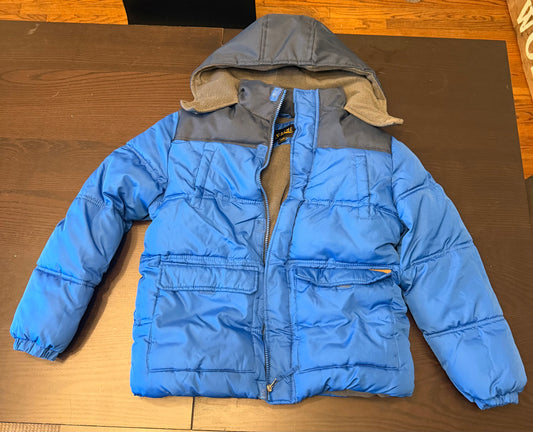 Seller #65 boys 10/12 blue coat