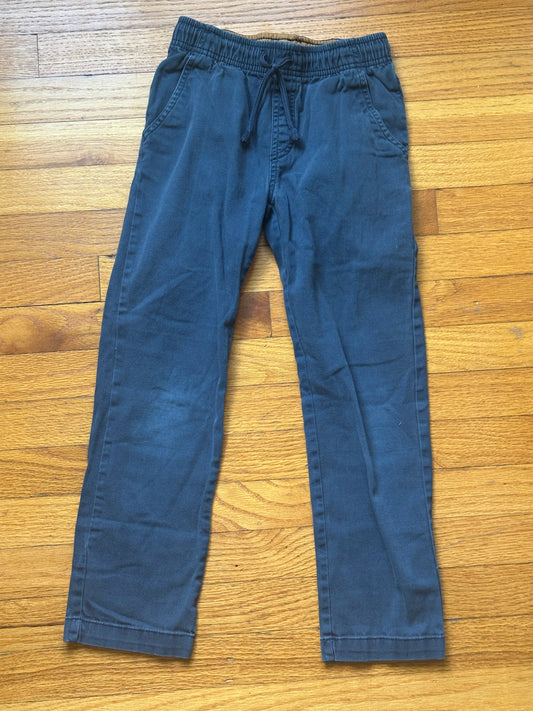 #186 Wonder Nation Navy Chinos - boys M(8) - VGUC