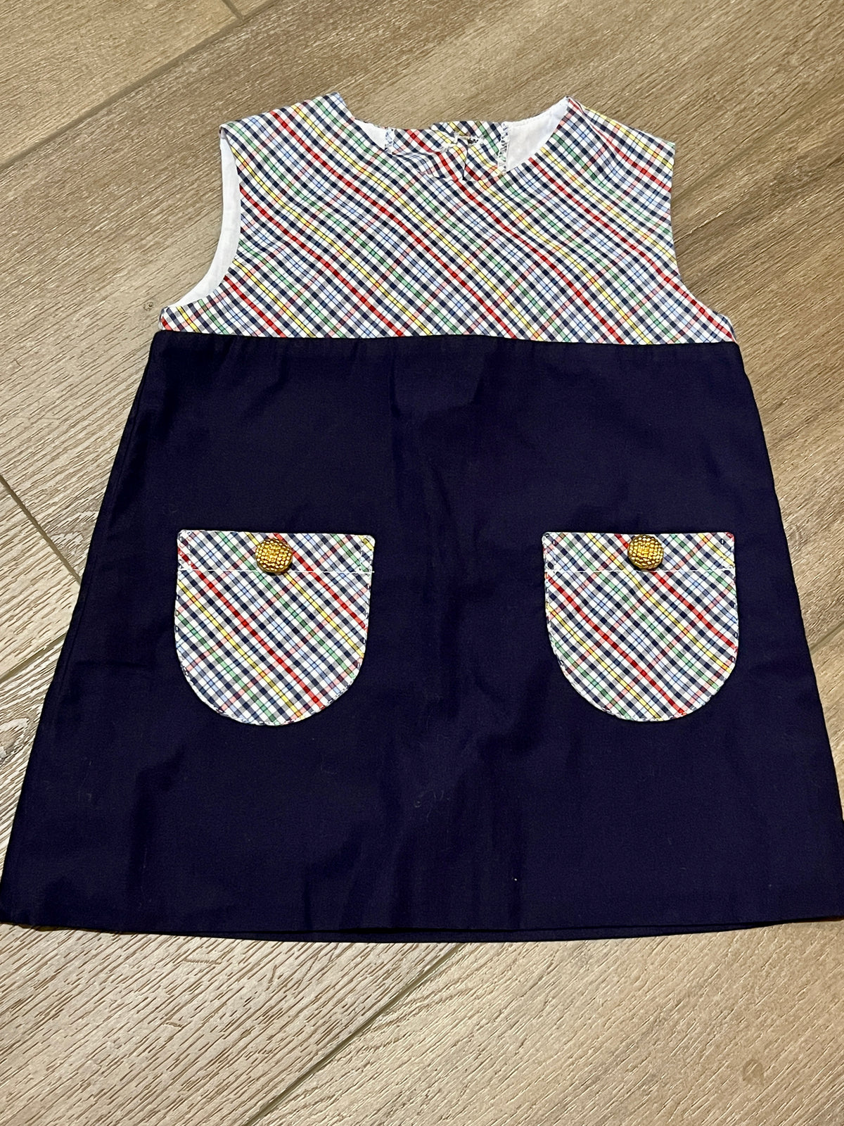 #90 TBBC girls jumper, 18-24 mos