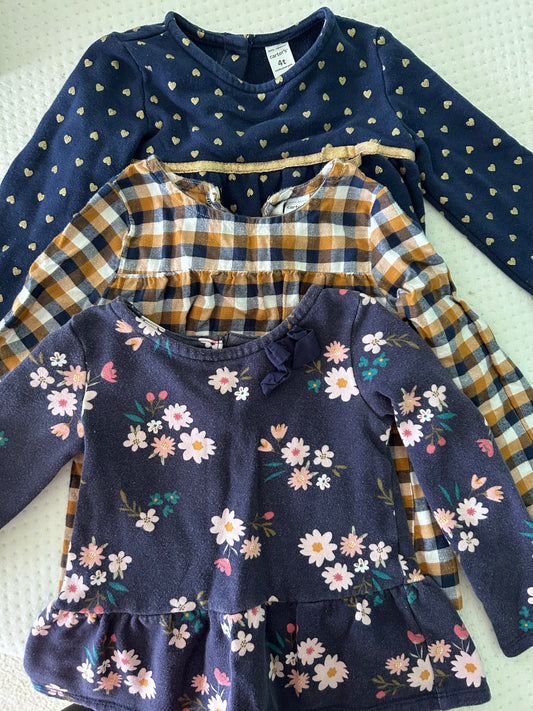 Seller #7 4T girls sweatshirts by Carters (set of 3)