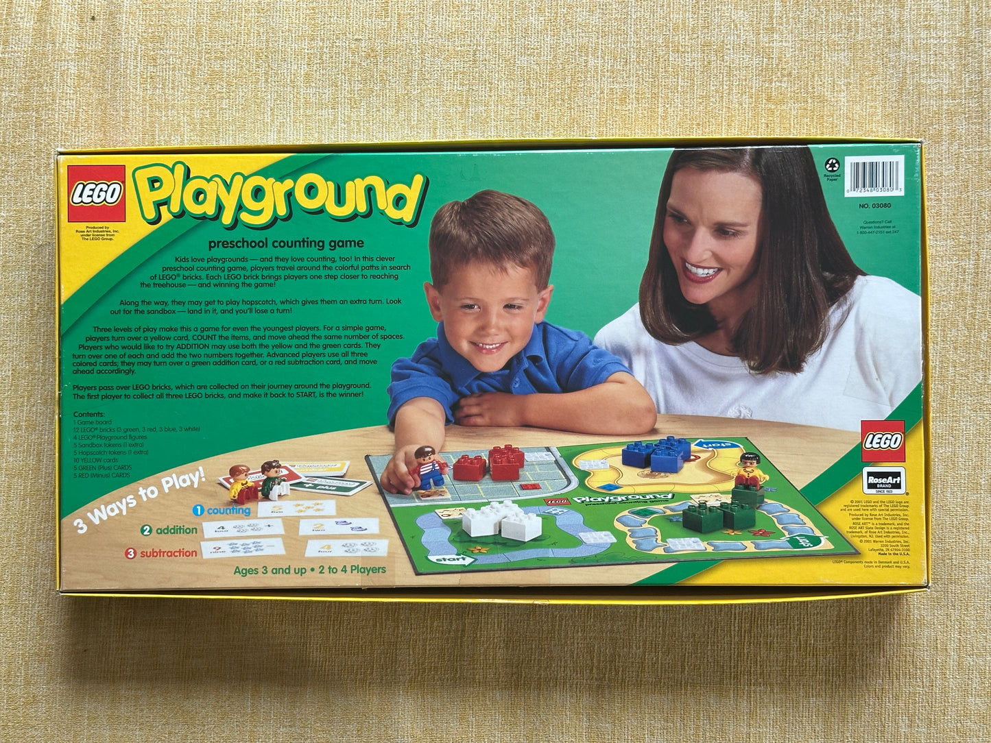 #186 LEGO Playground Preschool Counting Game