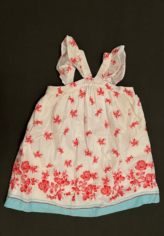 Janie & Jack Red Floral Sundress Girl's Size 2T