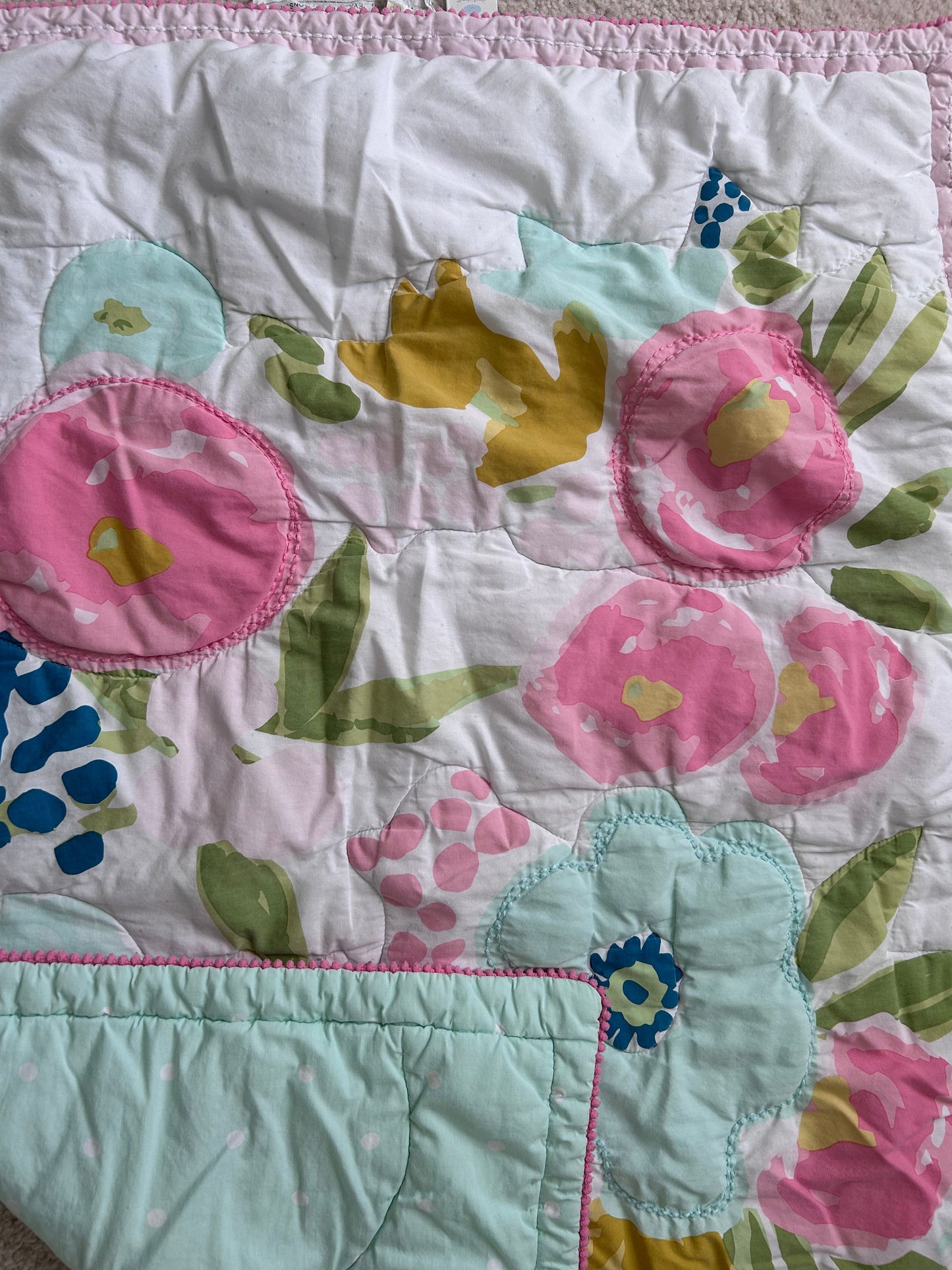 Seller #7 baby girl nursery set and decor