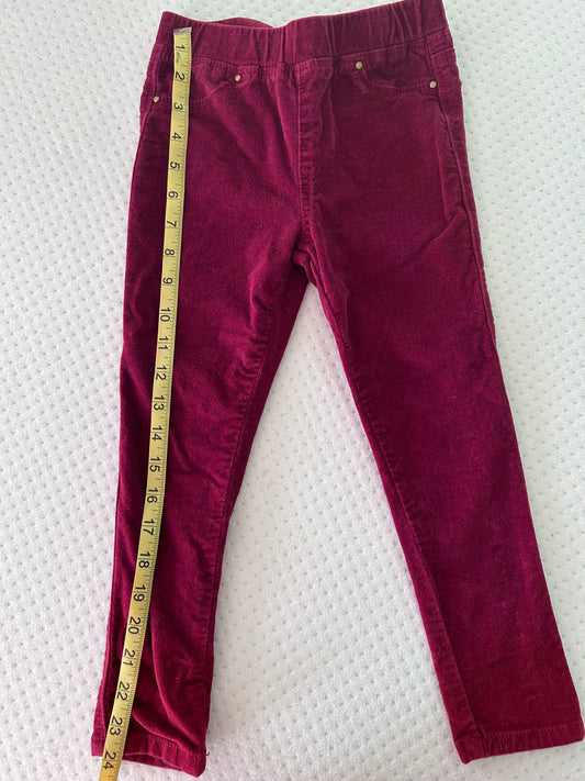 Seller #7 Girls 4T velvet pants