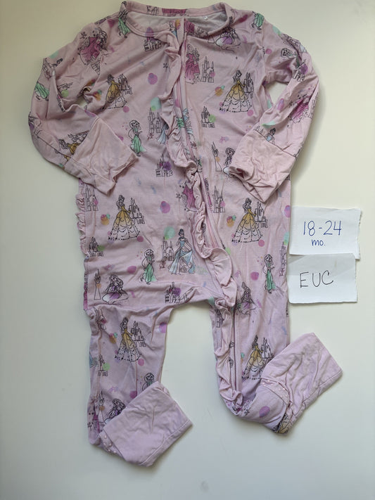 #138 - 18-24 Mo - EUC Charlie's Project - Princess Castles Convertible Zippy - PU 45236