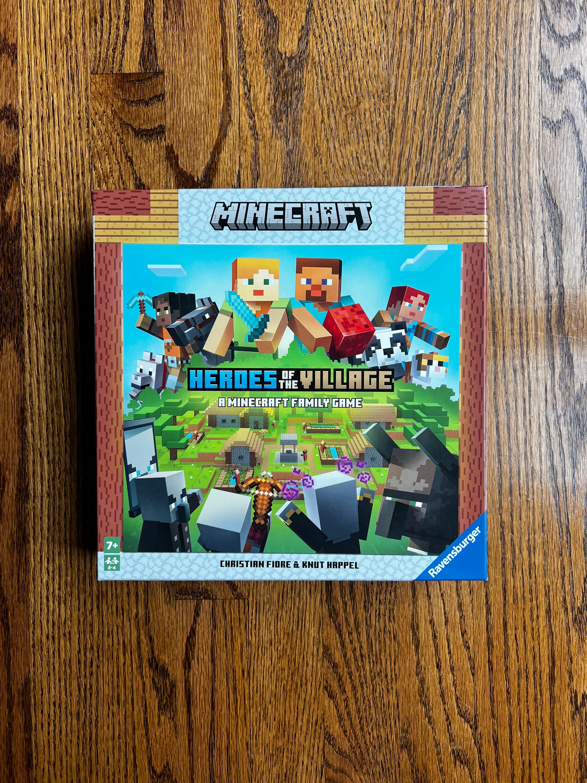 Seller #115 - Minecraft Heroes of the Village Family Board Game, VGUC