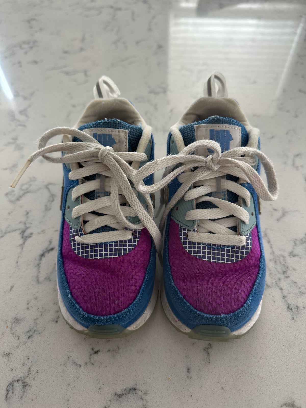 Seller 42, Nike Air Max, Blue/Purple, Girls Size 10
