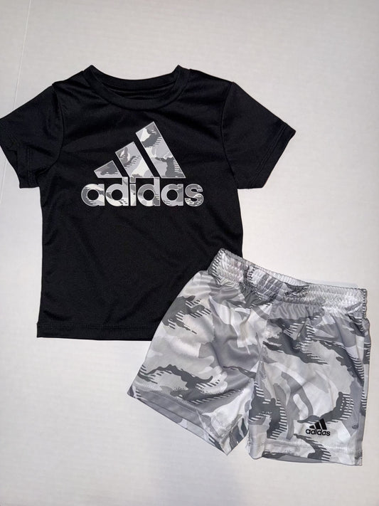 Seller #106: *Reduced* 12m ADIDAS Shirt/Short Set