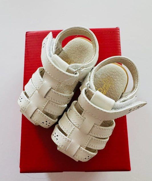 REDUCED # 92 girls like New size 4 see Kai run white sandals