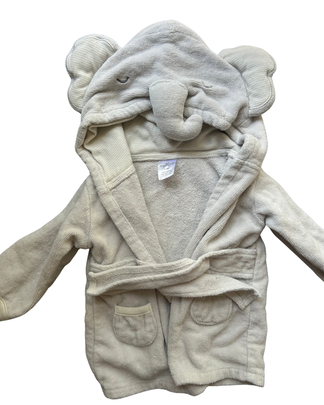 Seller #134 Elephant Bathrobe Gender Neutral 0-9 Months
