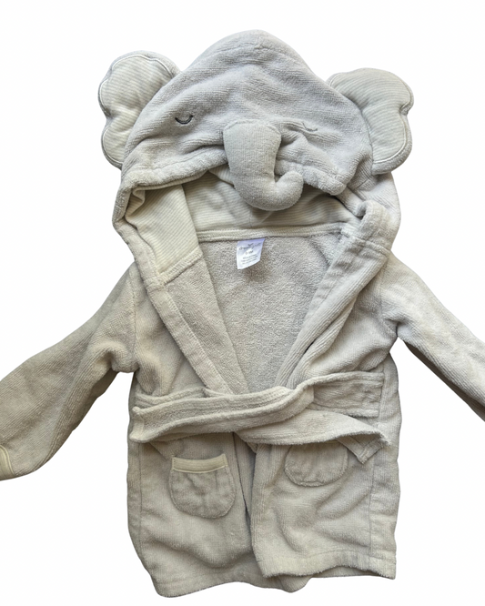 Seller #134 Elephant Bathrobe Gender Neutral 0-9 Months