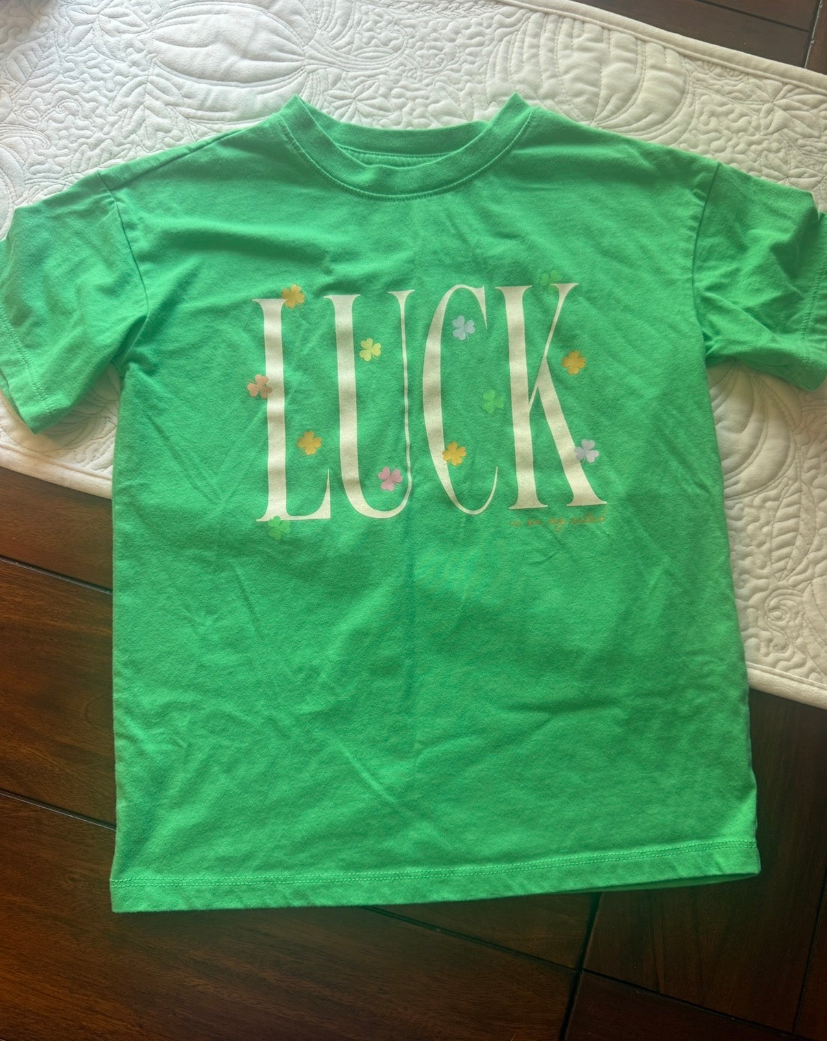 #51 Girls Luck T-Shirt 6-7 Cat and Jack