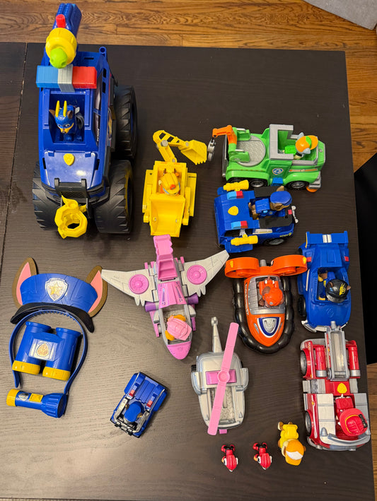 Seller #65 paw patrol bundle