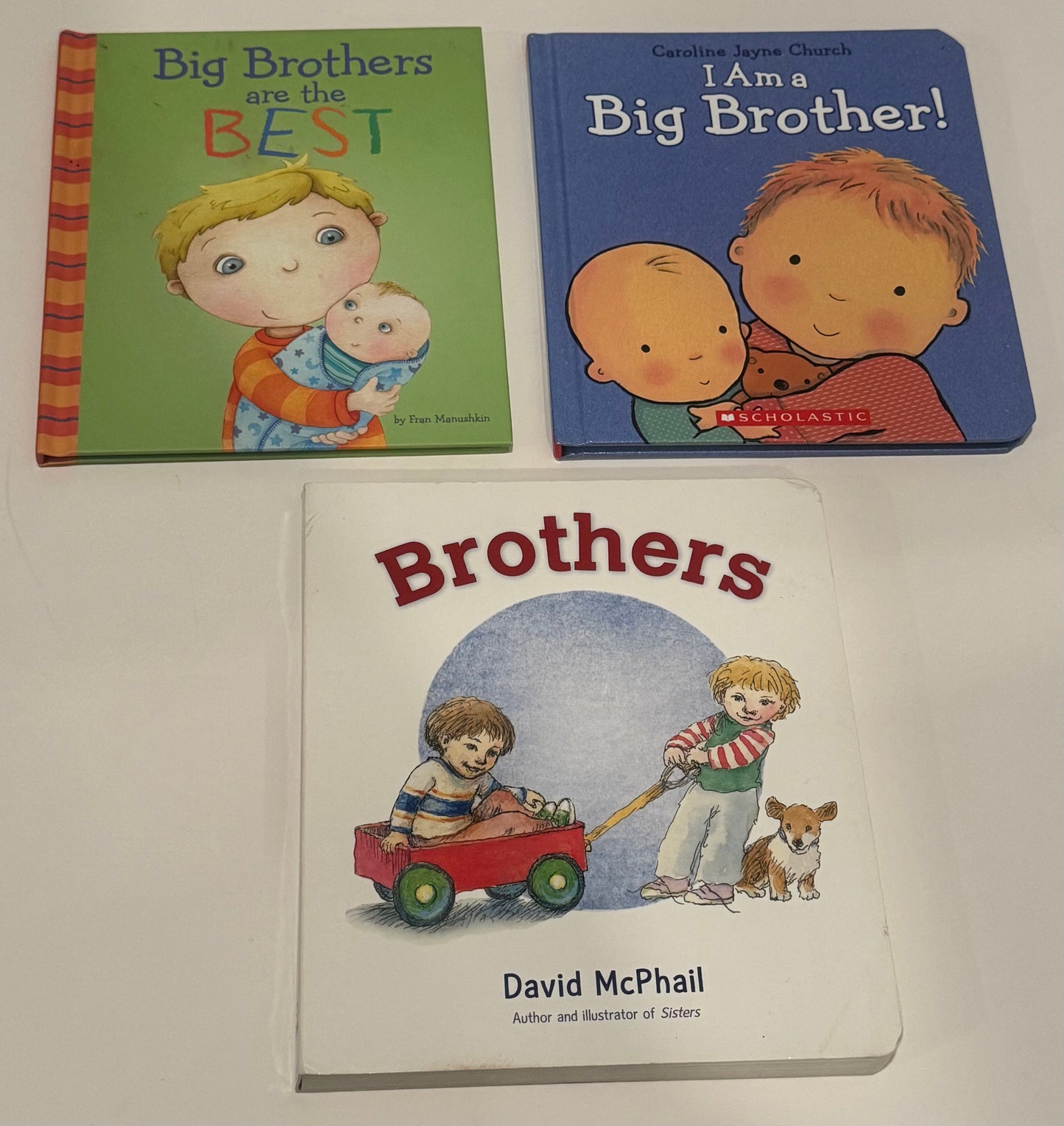 #187 Set of 3 Big Brother Books