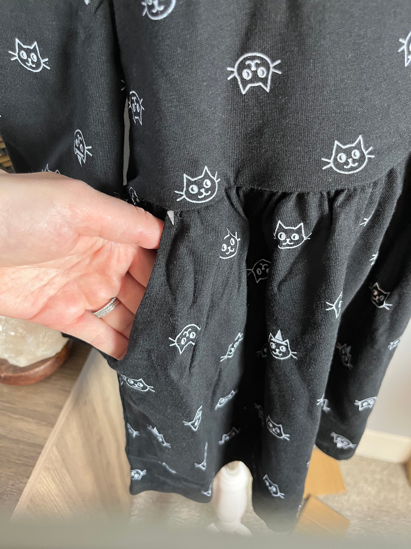 NWT Size L (10/12) Cat & Jack Cat Dress with pockets!