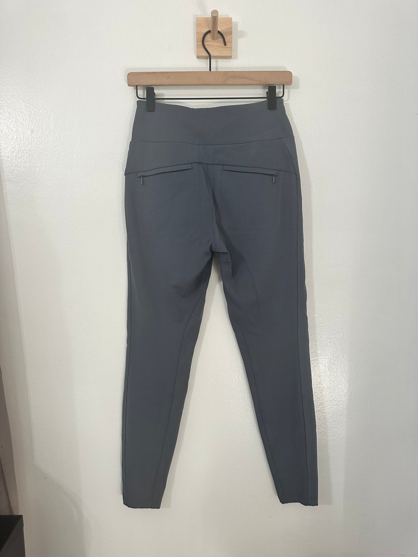 #111 Athleta Headlands Hybrid Trek Pants Women’s Activewear Blue Grey Sz 6 Pockets