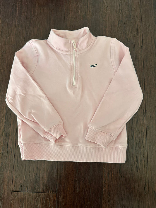 Seller 42, Vineyard Vines 1/4 Zip Sweatshirt, Pink, EUC, Girls 4t