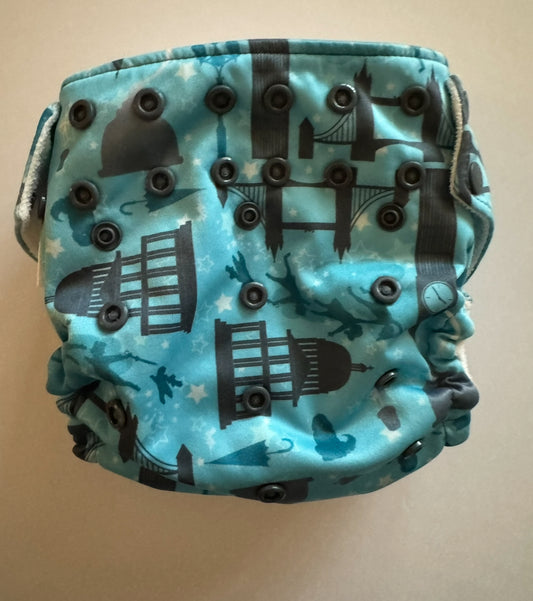#92 Rumparooze 6 hr soaker cloth diaper. Peter Pan.