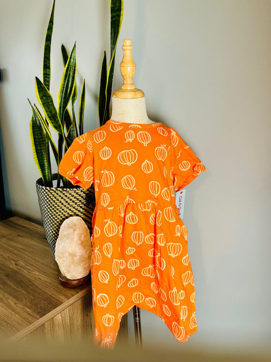 Seller#213 NWT Girls 10/12 (Large) Pumpkin Dress
