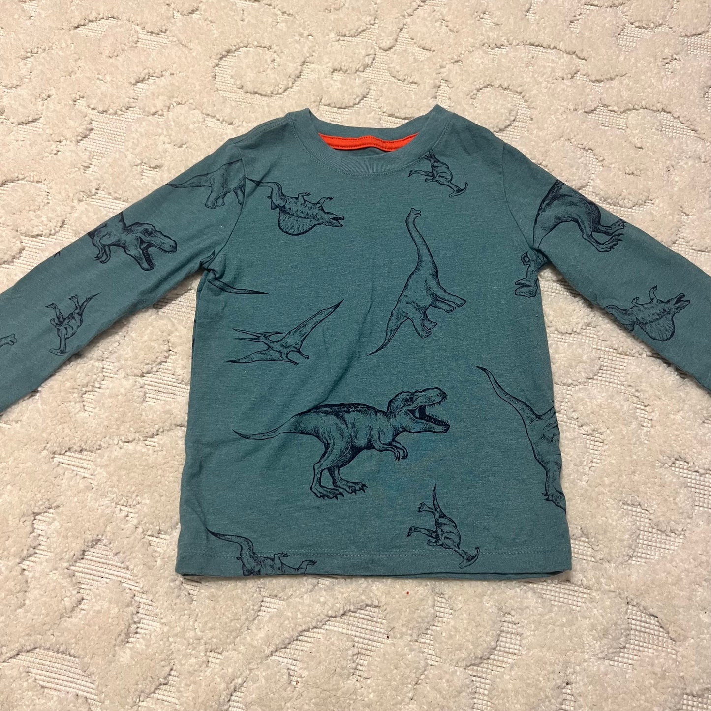 #5 Cat and Jack Dinosaur Long Sleeve Shirt, Boys 2t