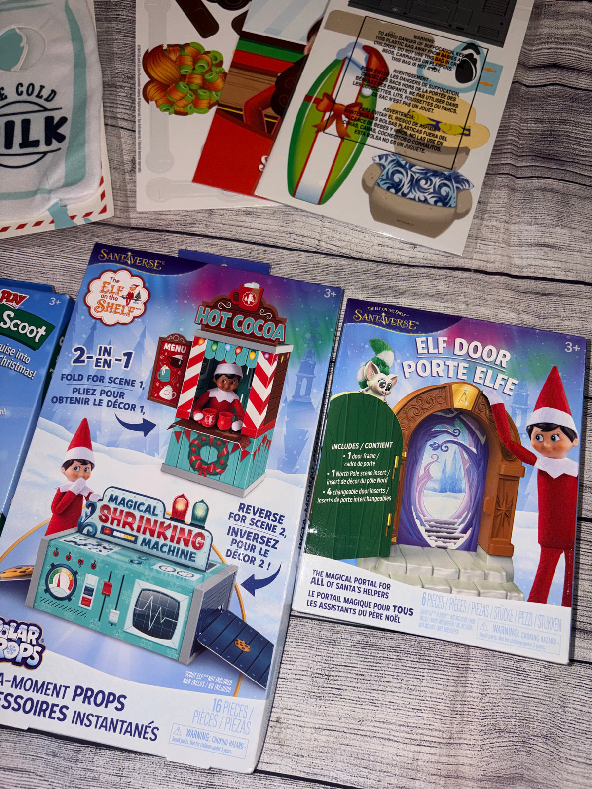 Seller 124 NEW (1 item used) Elf on the shelf Accessories Bundle