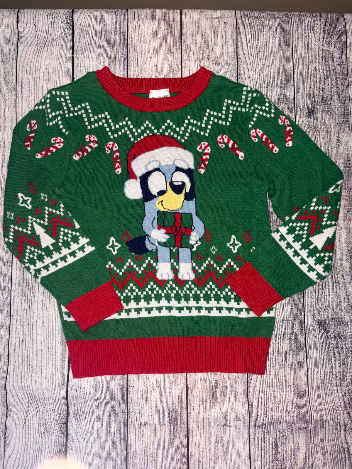 Seller 124 Bluey Boys 5T Christmas Sweater