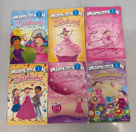 53 - Pinkalicious - I Can Read Level 1, 6 Book Bundle