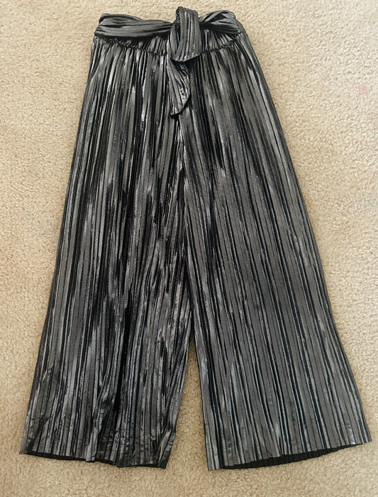 #15 Zara 7 Metallic Straight-Leg Pants VGUC