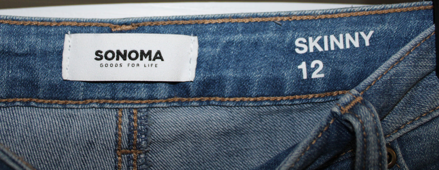 #126 Women's Sonoma Skinny Jeans - Size 12
