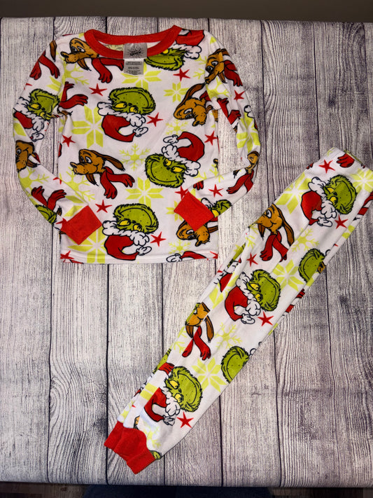 Seller 124 The Grinch 4T Boys Pajama Set
