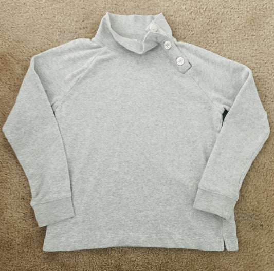 #15 *Reduced* Crewcuts 8 Mockneck Sweater with Buttons