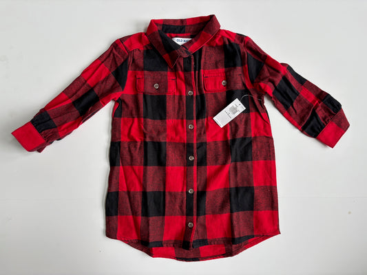 Seller #105 - 2T Girls Old Navy Red Buffalo Plaid Dress NWT