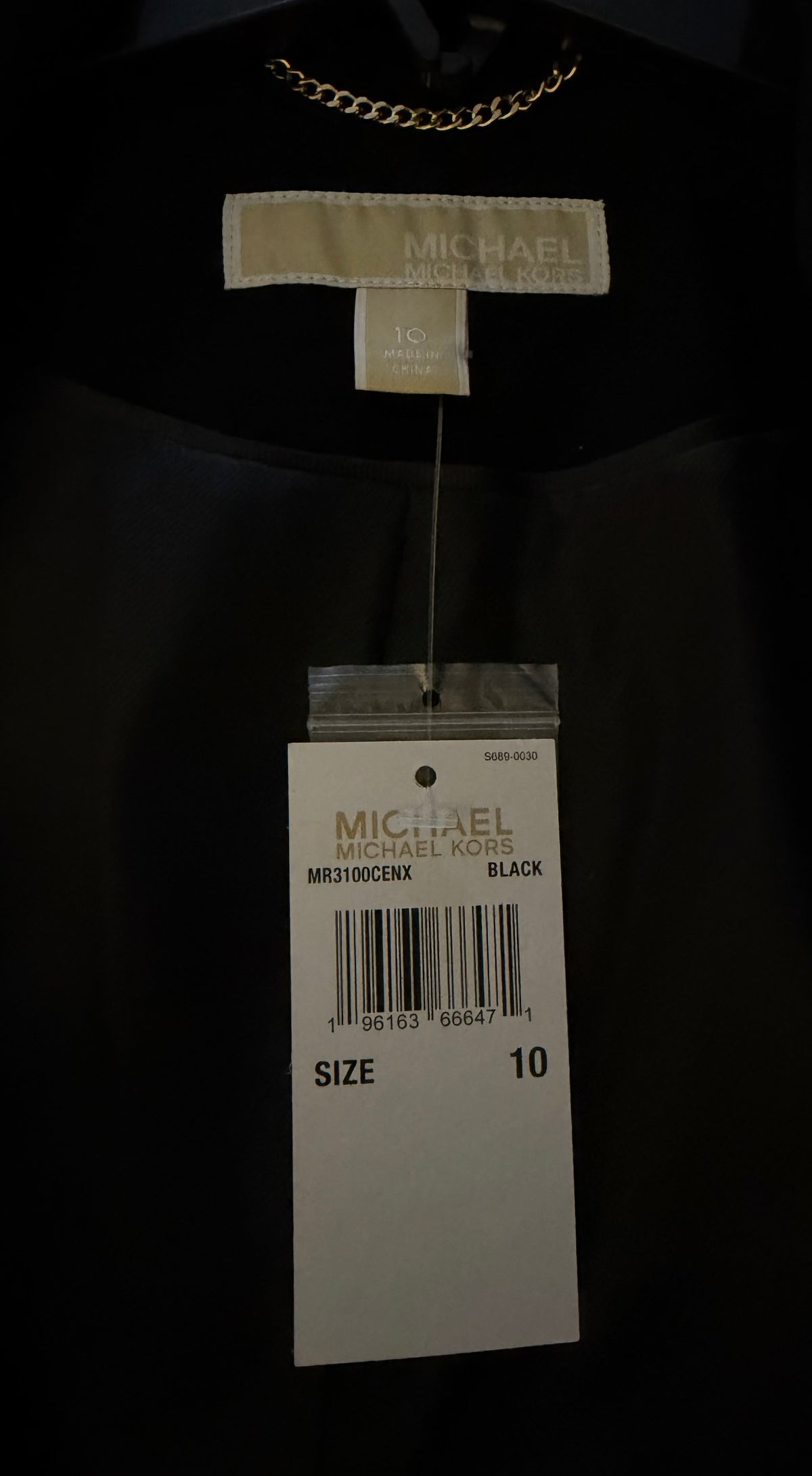 53 - Women’s 10 Michael Kors - NWT, Black Blazer with Gold Buttons - Brand New, Never Worn