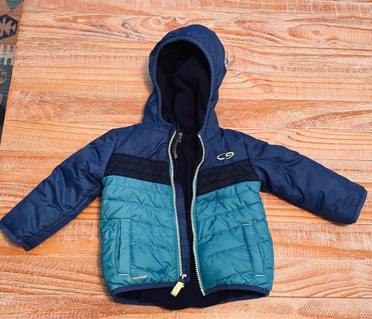 #4 Champion Venture Loft Blue Boys 12 months Winter Puffer Jacket