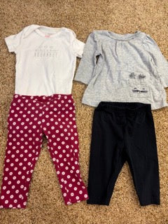 #47 girls 3mo carters outfits