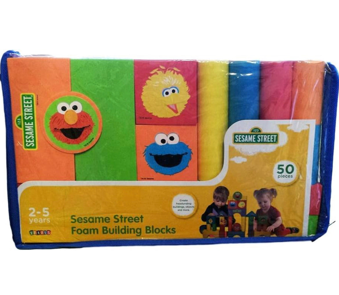 Sesame Street Foam Building Blocks