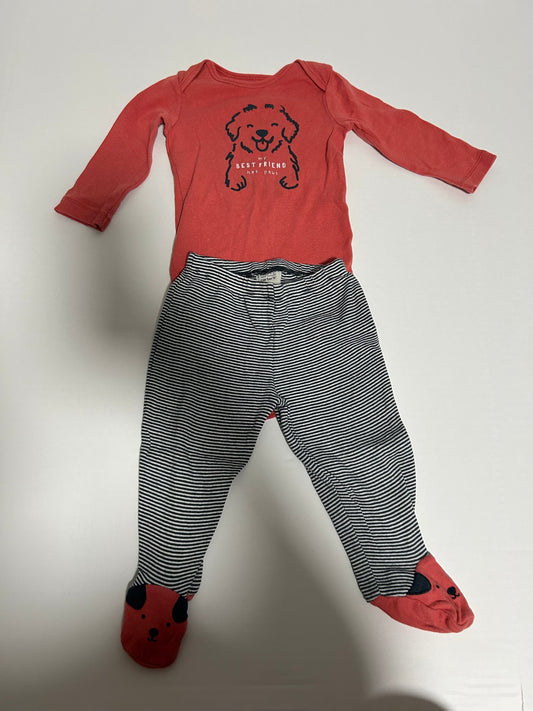 #27 Carters dog outfit size 6-9 months