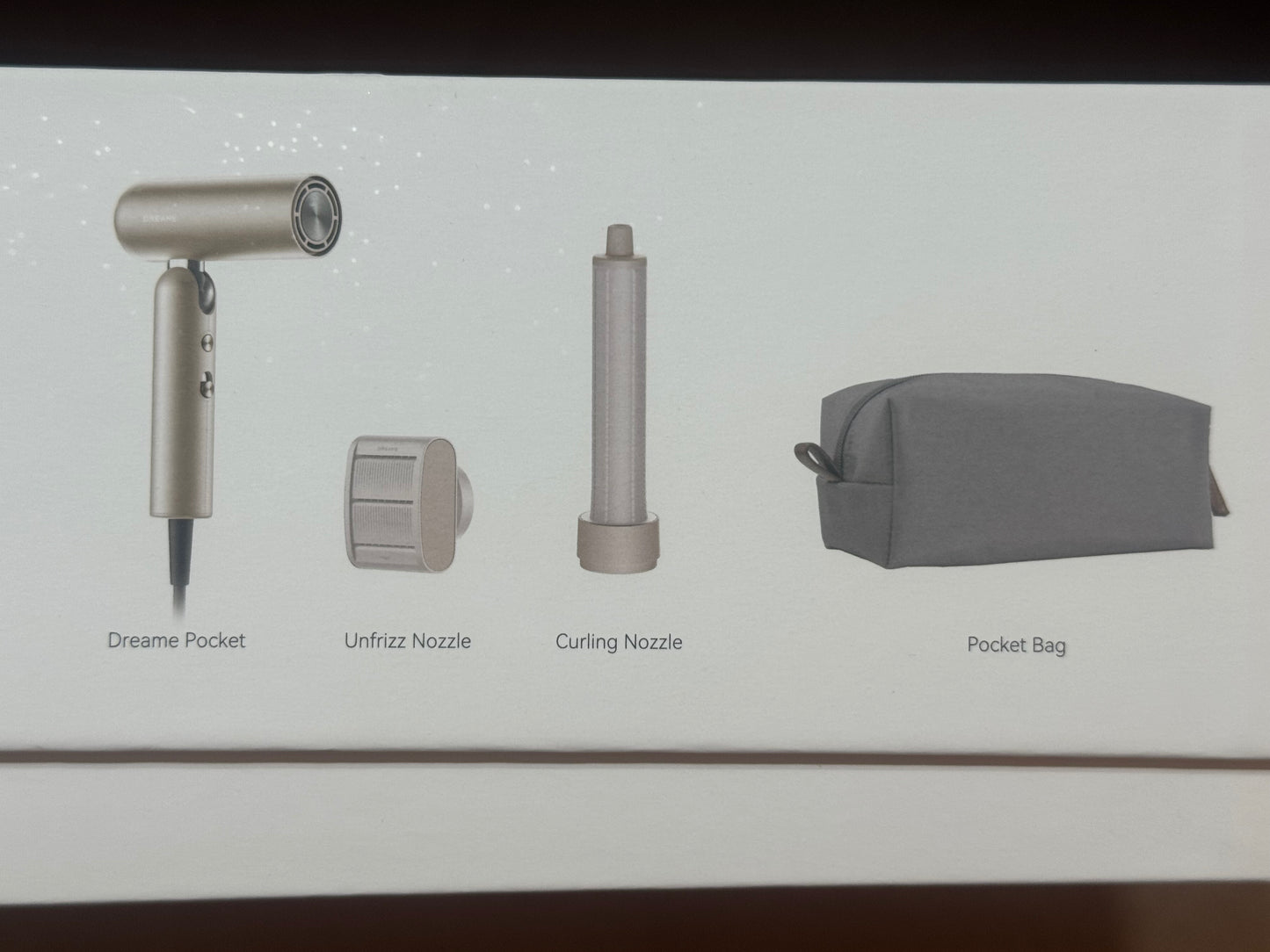 #187 Dreame Pocket Hair Dryer Like New